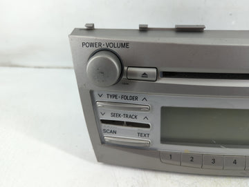 2010-2011 Toyota Camry Radio AM FM Cd Player Receiver Replacement P/N:86120-06480 Fits OEM Used Auto Parts