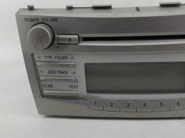 2010-2011 Toyota Camry Radio AM FM Cd Player Receiver Replacement P/N:86120 86480 Fits Fits 2010 2011 OEM Used Auto Parts