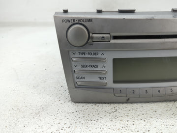 2010-2011 Toyota Camry Radio AM FM Cd Player Receiver Replacement P/N:86120-06480 Fits Fits 2010 2011 OEM Used Auto Parts