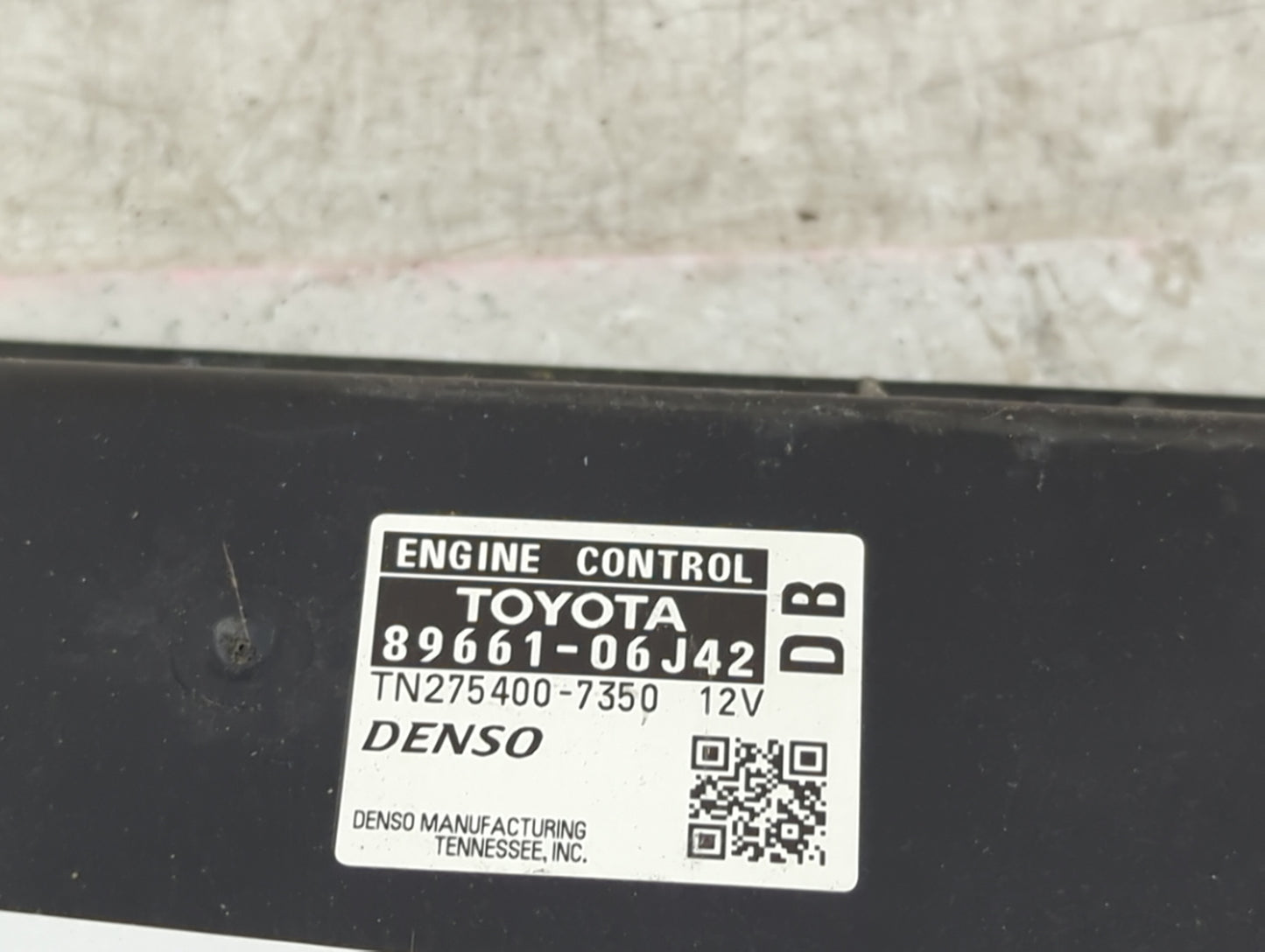 2010-2011 Toyota Camry PCM Engine Control Computer ECU ECM PCU OEM P/N:89661-06J42, 275400-7350 Fits Fits 2010 2011 OEM Used