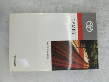 2011 Toyota Camry Owners Manual Book Guide P/N:OM33897U 01999-33897 OEM Used Auto Parts