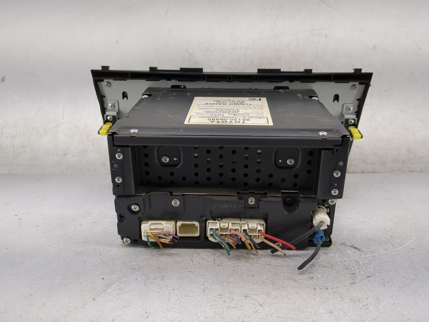2010-2011 Toyota Camry Radio AM FM Cd Player Receiver Replacement P/N:86120-06480 123000-1800B101 Fits Fits 2010 2011 OEM Us