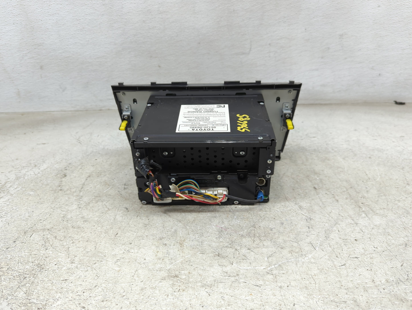 2010-2011 Toyota Camry Radio AM FM Cd Player Receiver Replacement P/N:86120-06480 123000-1800C101 Fits Fits 2010 2011 OEM Us