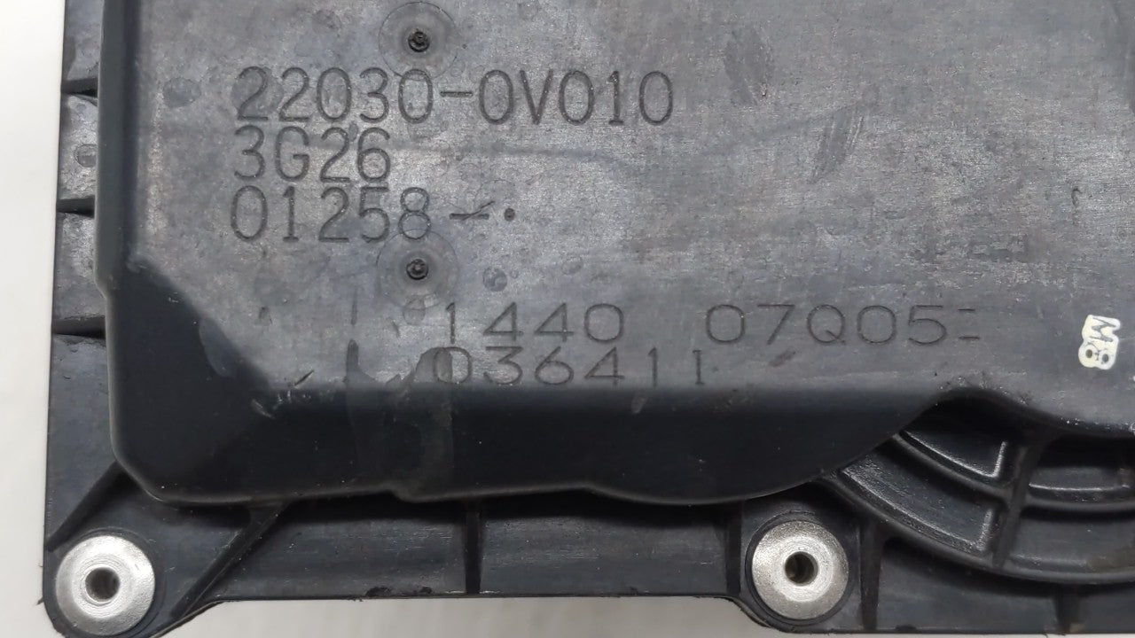 2010-2017 Toyota Camry Throttle Body P/N:22030-0V010 Fits Fits 2009 2010 2011 2012 2013 2014 2015 2016 2017 2018 OEM Used Au