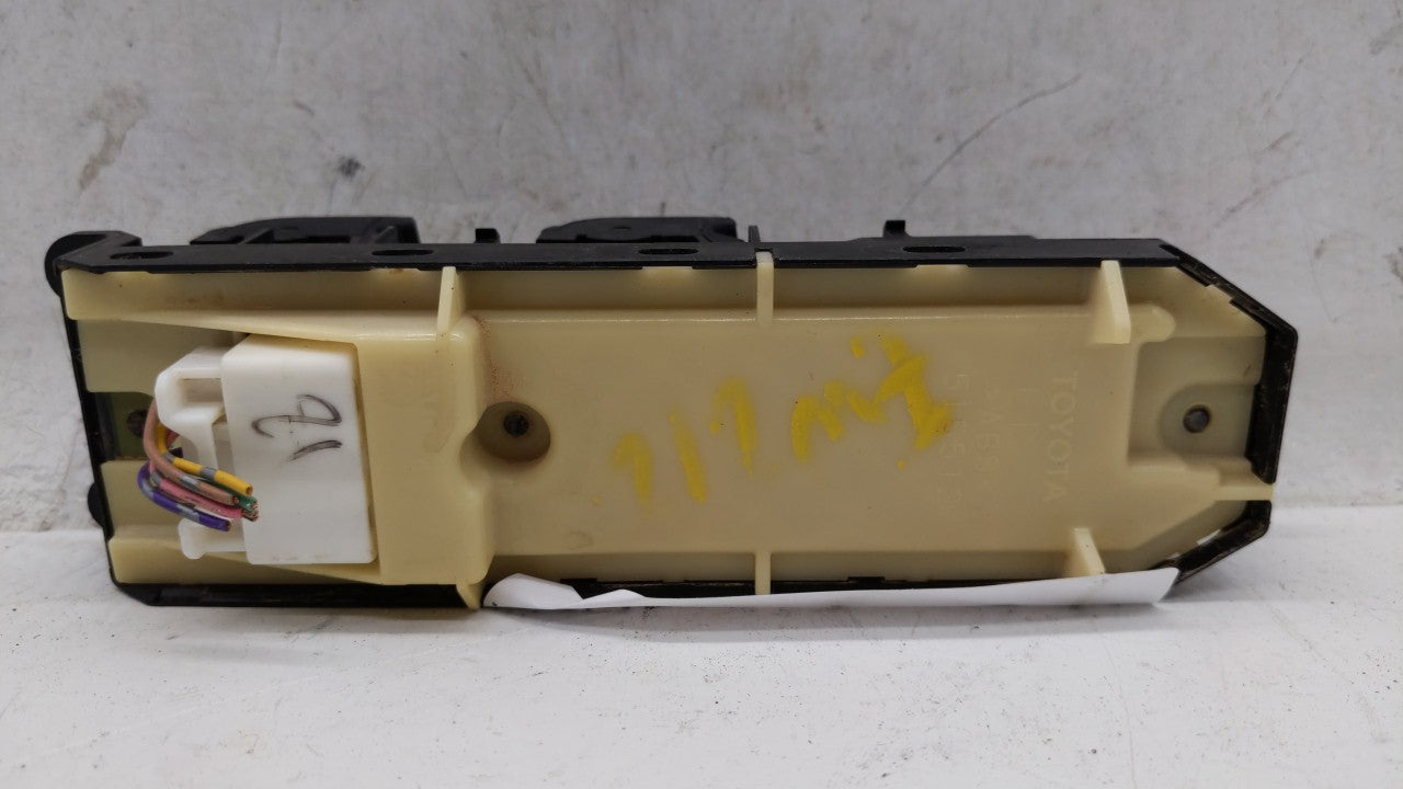 2010-2011 Toyota Camry Master Power Window Switch Replacement Driver Side Left P/N:74271-47060 Fits OEM Used Auto Parts - Oe