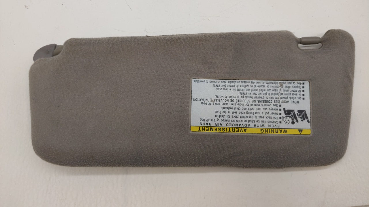 2007-2011 Toyota Camry Sun Visor Shade Replacement Passenger Right Mirror Fits Fits 2007 2008 2009 2010 2011 OEM Used Auto P