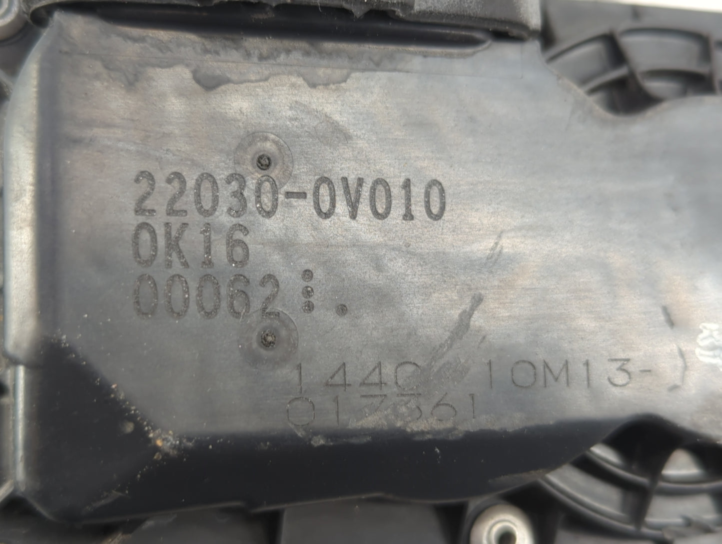 2010-2017 Toyota Camry Throttle Body P/N:22030-0V010 Fits Fits 2009 2010 2011 2012 2013 2014 2015 2016 2017 2018 2019 OEM Us