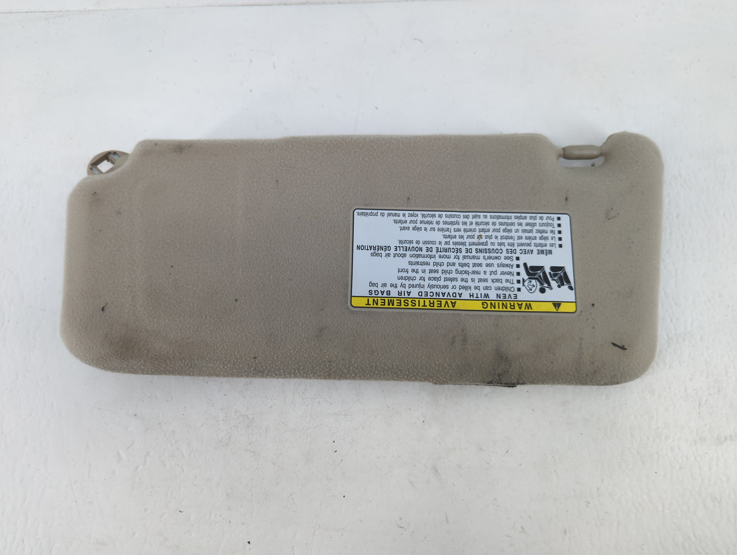 2007-2011 Toyota Camry Sun Visor Shade Replacement Passenger Right Mirror Fits Fits 2007 2008 2009 2010 2011 OEM Used Auto P