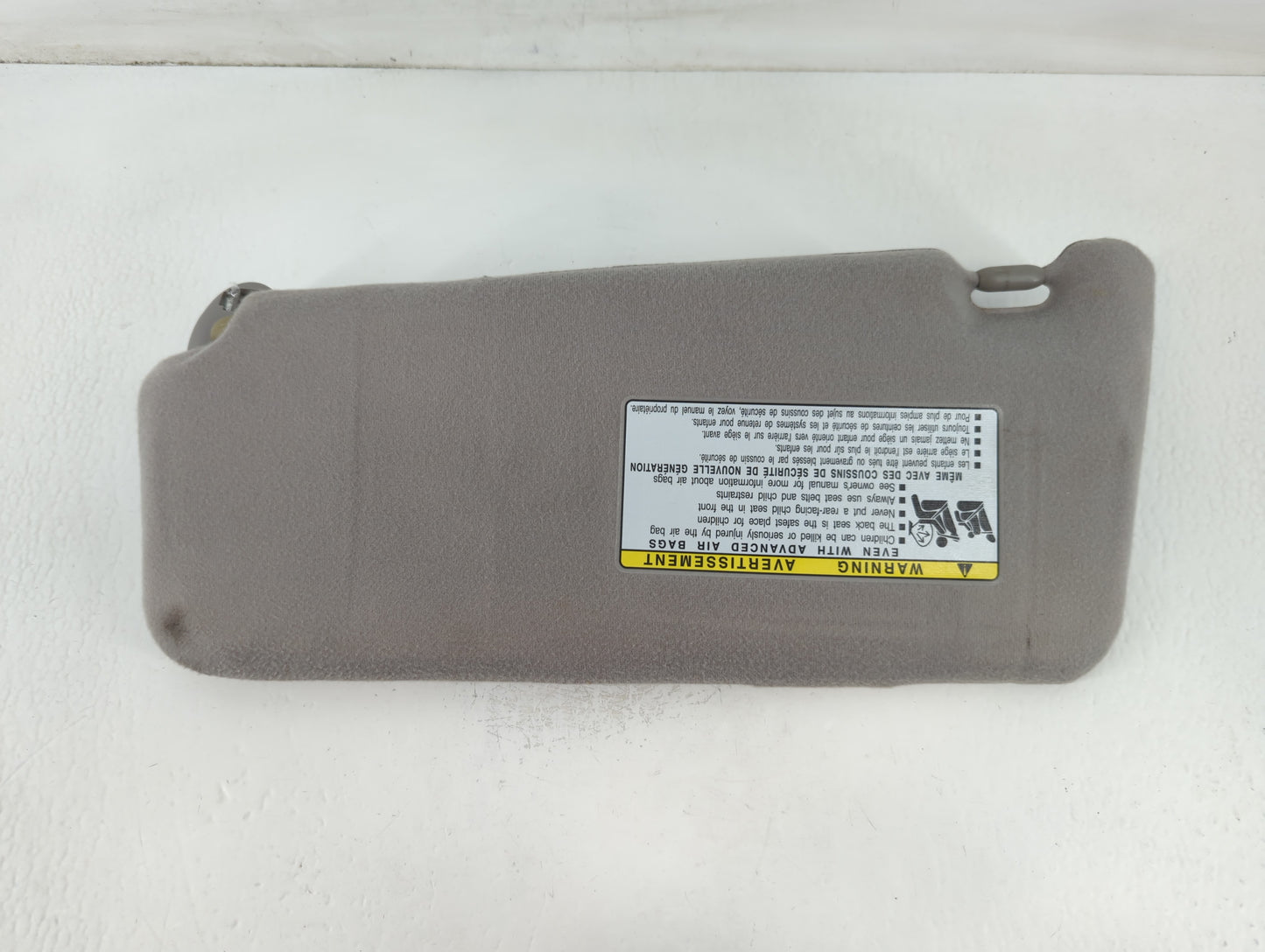 2007-2011 Toyota Camry Sun Visor Shade Replacement Passenger Right Mirror Fits Fits 2007 2008 2009 2010 2011 OEM Used Auto P