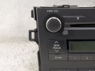 2011-2012 Toyota Corolla Radio AM FM Cd Player Receiver Replacement P/N:86120-02E60 123000-34100101 Fits Fits 2011 2012 OEM Used Auto Parts