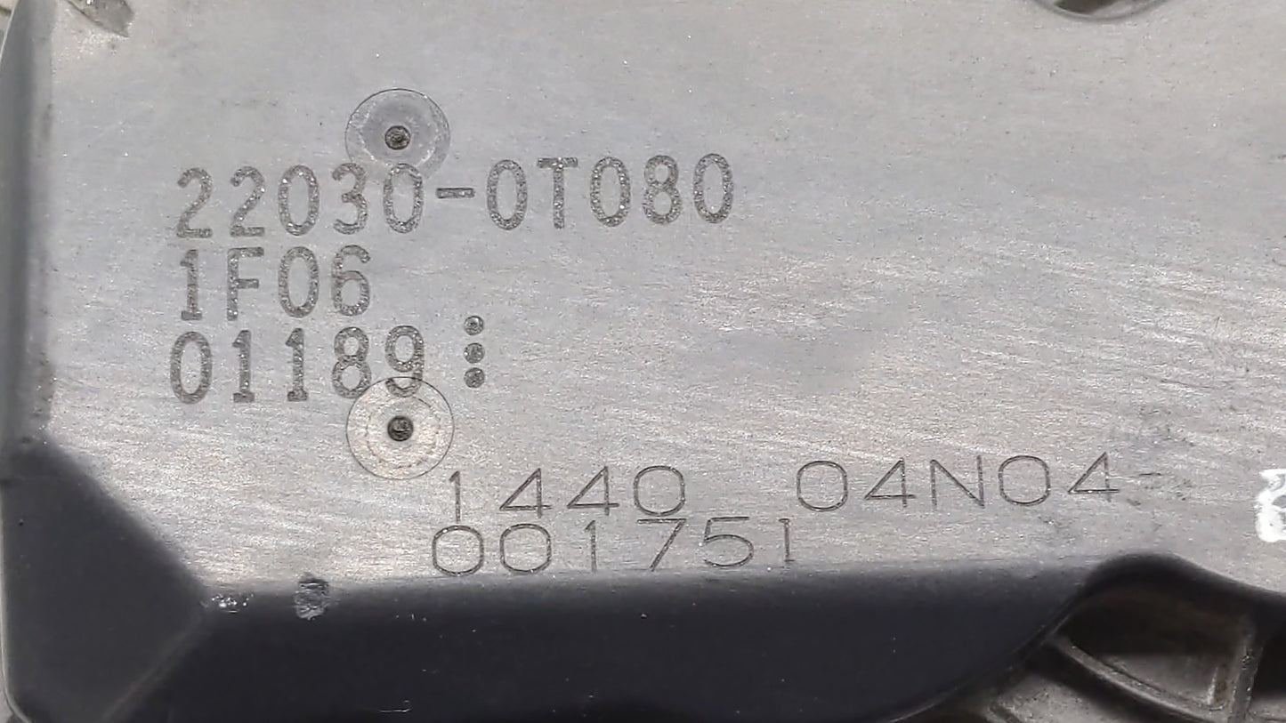2011-2018 Toyota Corolla Throttle Body P/N:22030-0T080 Fits Fits 2011 2012 2013 2014 2015 2016 2017 2018 OEM Used Auto Parts