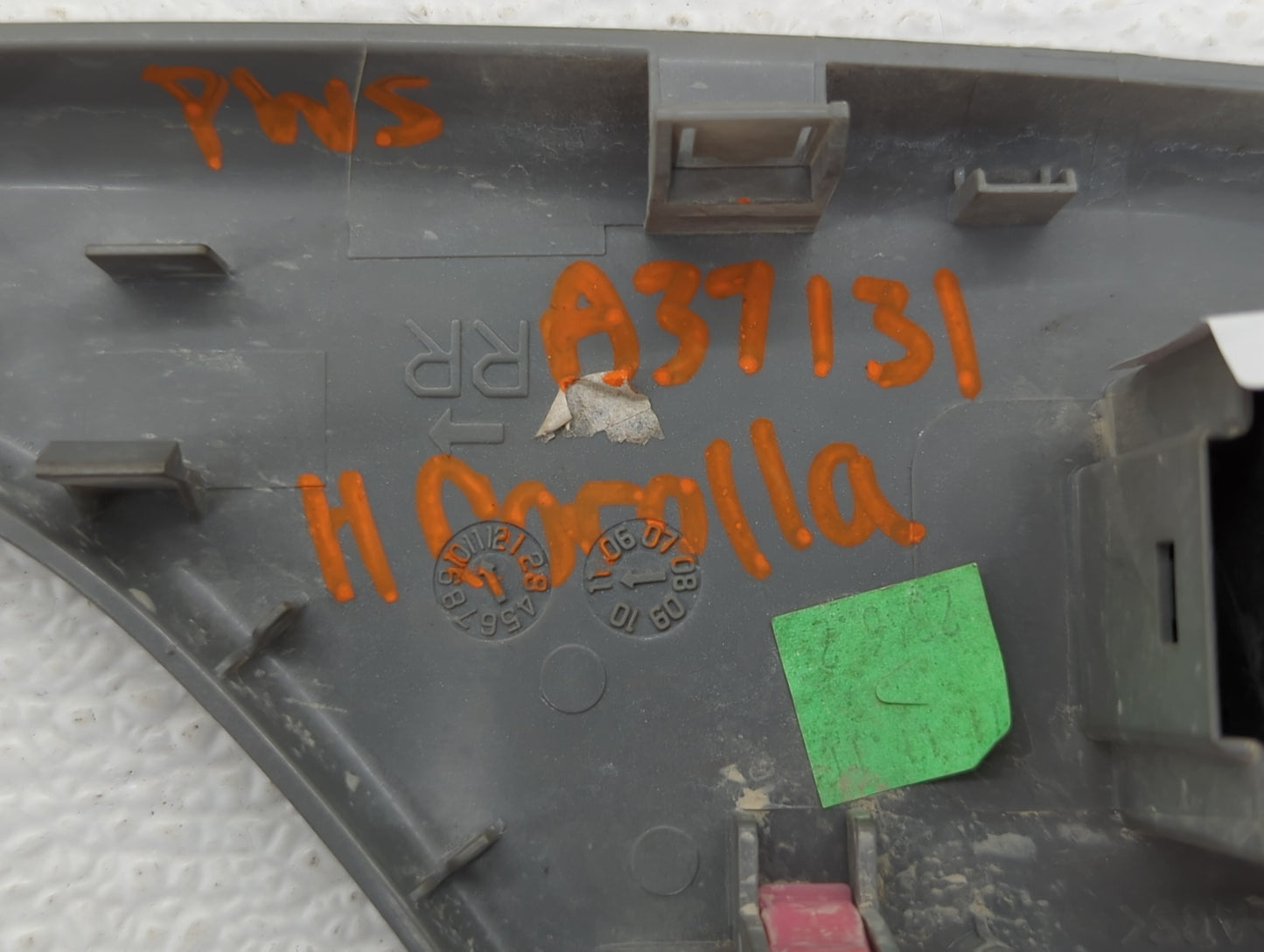 2011 Toyota Corolla Passenger Right Power Window Switch - Oemusedautoparts1.com