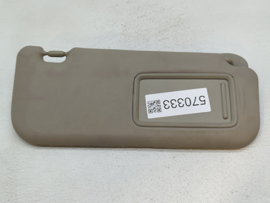 2009-2013 Toyota Corolla Sun Visor Shade Replacement Passenger Right Mirror Fits Fits 2009 2010 2011 2012 2013 OEM Used Auto Parts