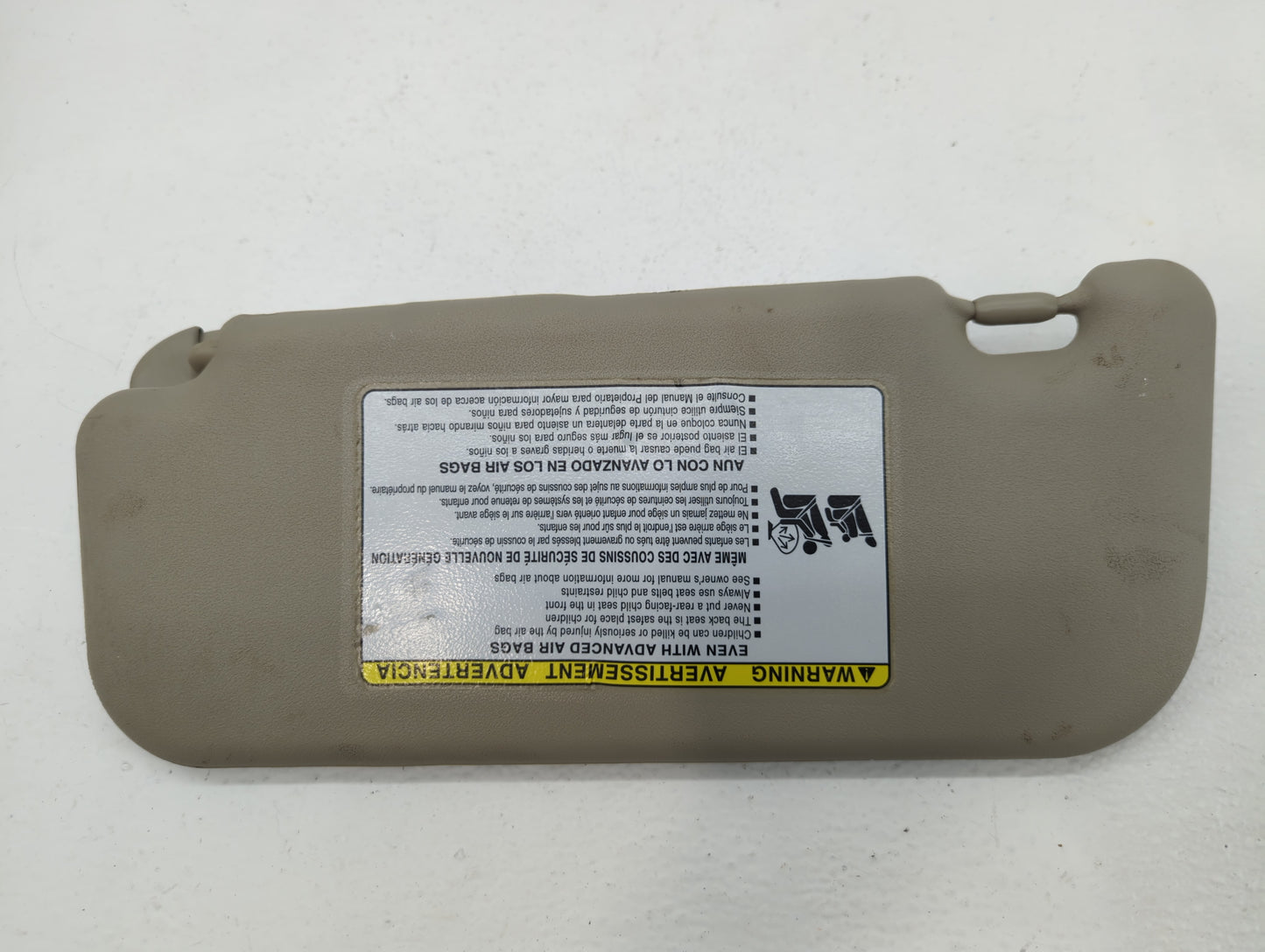 2009-2013 Toyota Corolla Sun Visor Shade Replacement Passenger Right Mirror Fits Fits 2009 2010 2011 2012 2013 OEM Used Auto