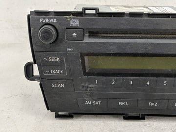 2010-2011 Toyota Prius Radio AM FM Cd Player Receiver Replacement P/N:86120-47290 Fits Fits 2010 2011 OEM Used Auto Parts
