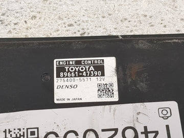 2011 Toyota Prius PCM Engine Control Computer ECU ECM PCU OEM P/N:89661-47390 275400-5571 Fits OEM Used Auto Parts