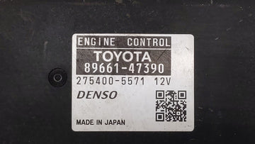 2011 Toyota Prius PCM Engine Control Computer ECU ECM PCU OEM P/N:89661-47390 89681-47211 Fits OEM Used Auto Parts
