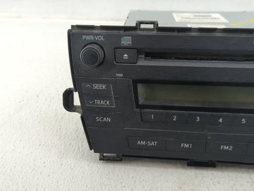 2010-2011 Toyota Prius Radio AM FM Cd Player Receiver Replacement P/N:86120-47290 Fits Fits 2010 2011 OEM Used Auto Parts
