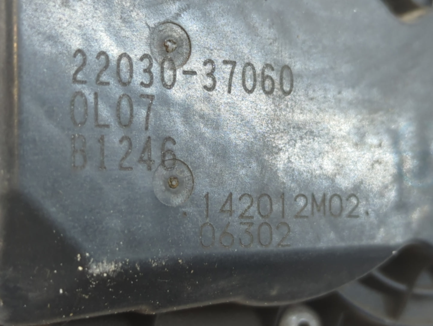2010-2022 Toyota Prius Throttle Body P/N:22030-37060 Fits Fits 2010 2011 2012 2013 2014 2015 2016 2017 2018 2019 2020 2021 2
