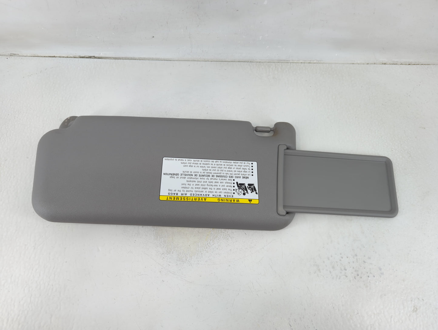 2010-2014 Toyota Rav4 Sun Visor Shade Replacement Passenger Right Mirror Fits Fits 2010 2011 2012 2013 2014 OEM Used Auto Pa