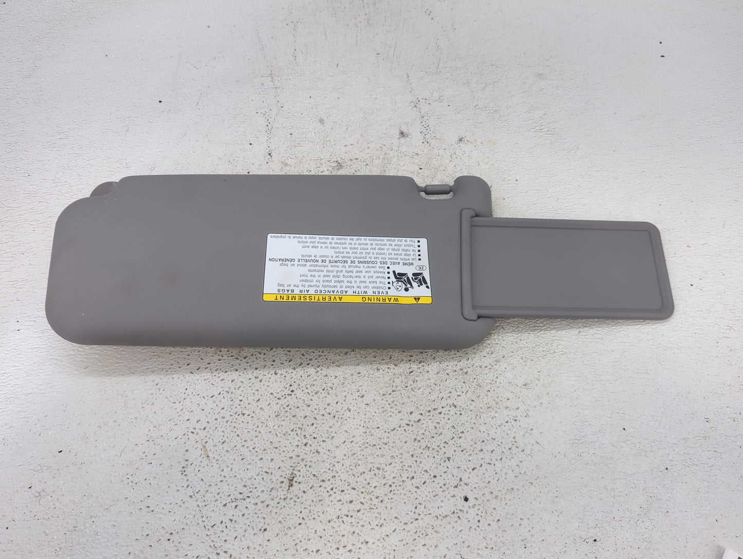 2010-2014 Toyota Rav4 Sun Visor Shade Replacement Passenger Right Mirror Fits Fits 2010 2011 2012 2013 2014 OEM Used Auto Pa
