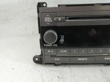 2011-2014 Toyota Sienna Radio AM FM Cd Player Receiver Replacement P/N:86120-08270 Fits Fits 2011 2012 2013 2014 OEM Used Auto Parts