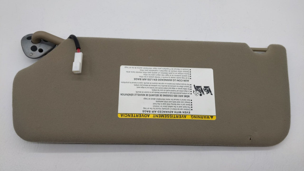 2011-2014 Toyota Sienna Sun Visor Shade Replacement Passenger Right Mirror Fits Fits 2011 2012 2013 2014 OEM Used Auto Parts