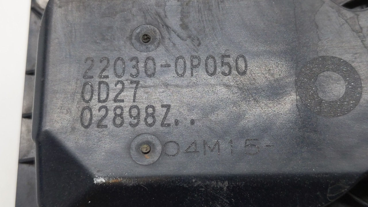 2007-2016 Toyota Sienna Throttle Body P/N:22030-0P050 22030-31030 Fits OEM Used Auto Parts - Oemusedautoparts1.com