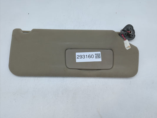 2011-2014 Toyota Sienna Sun Visor Shade Replacement Passenger Right Mirror Fits Fits 2011 2012 2013 2014 OEM Used Auto Parts