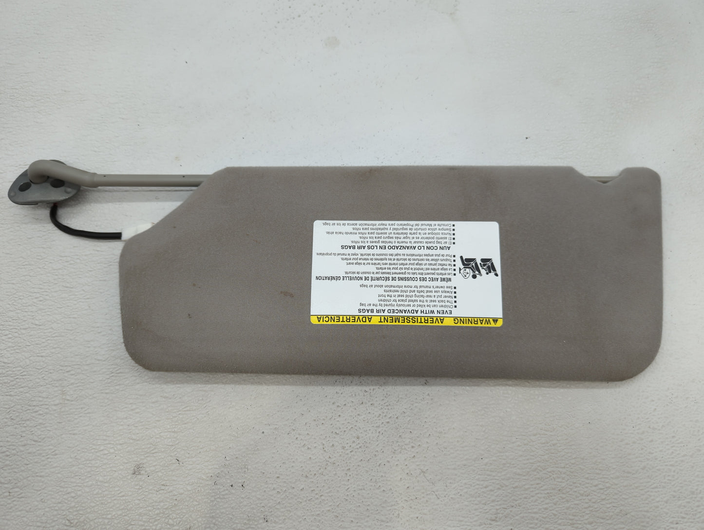 2011-2014 Toyota Sienna Sun Visor Shade Replacement Passenger Right Mirror Fits Fits 2011 2012 2013 2014 OEM Used Auto Parts