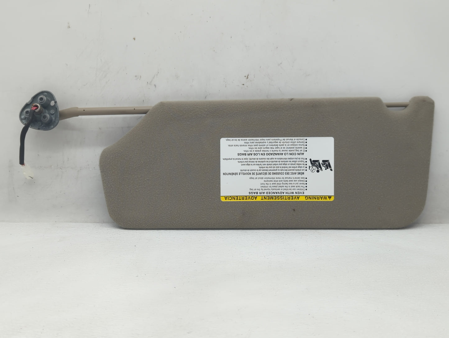 2011-2014 Toyota Sienna Sun Visor Shade Replacement Passenger Right Mirror Fits Fits 2011 2012 2013 2014 OEM Used Auto Parts