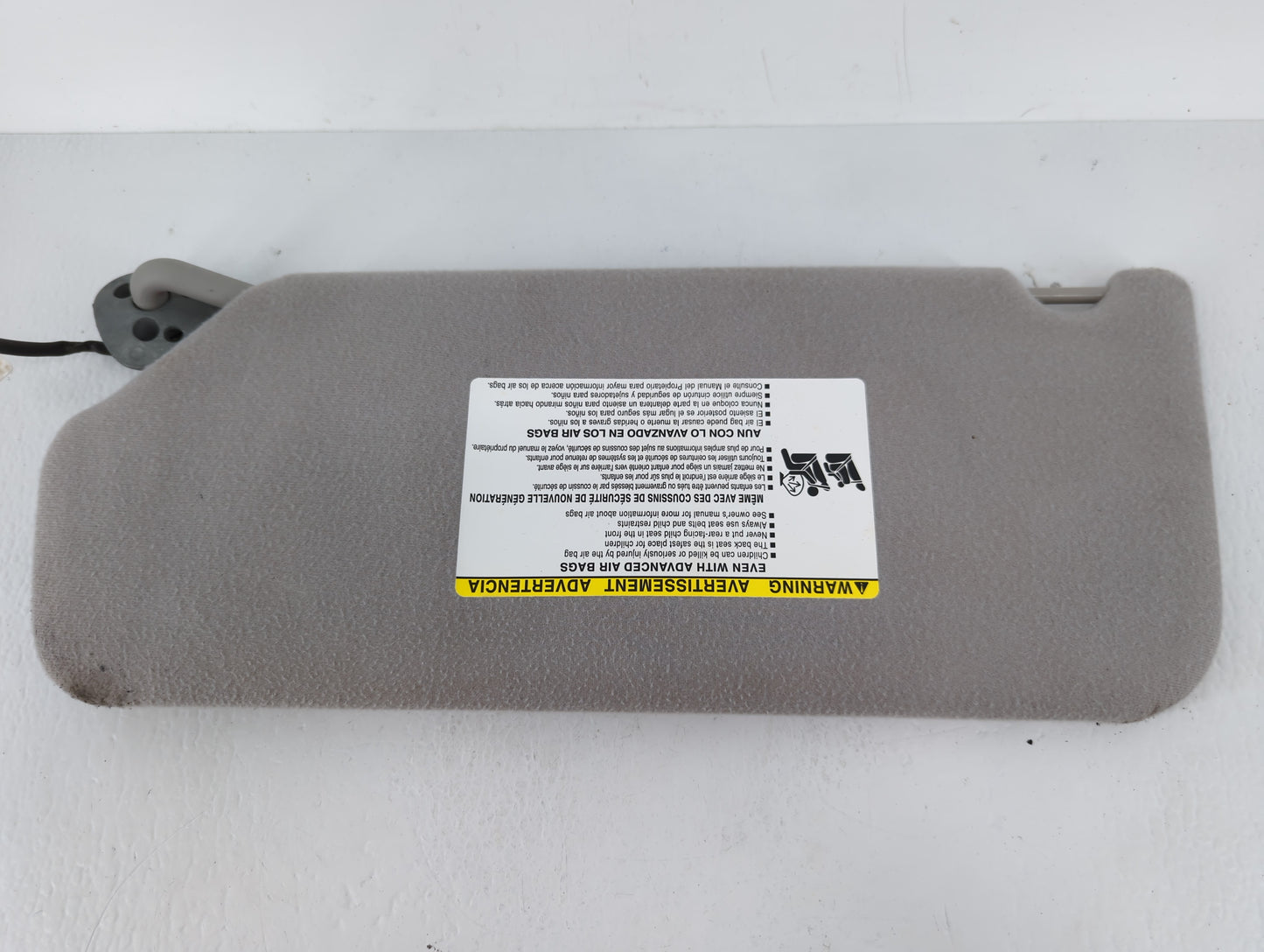 2011-2014 Toyota Sienna Sun Visor Shade Replacement Passenger Right Mirror Fits Fits 2011 2012 2013 2014 OEM Used Auto Parts