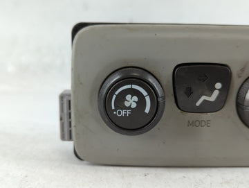 2011-2014 Toyota Sienna Climate Control Module Temperature AC/Heater Replacement P/N:PA6-GF30 75D913 Fits Fits 2011 2012 2013 2014 OEM Used Auto Parts