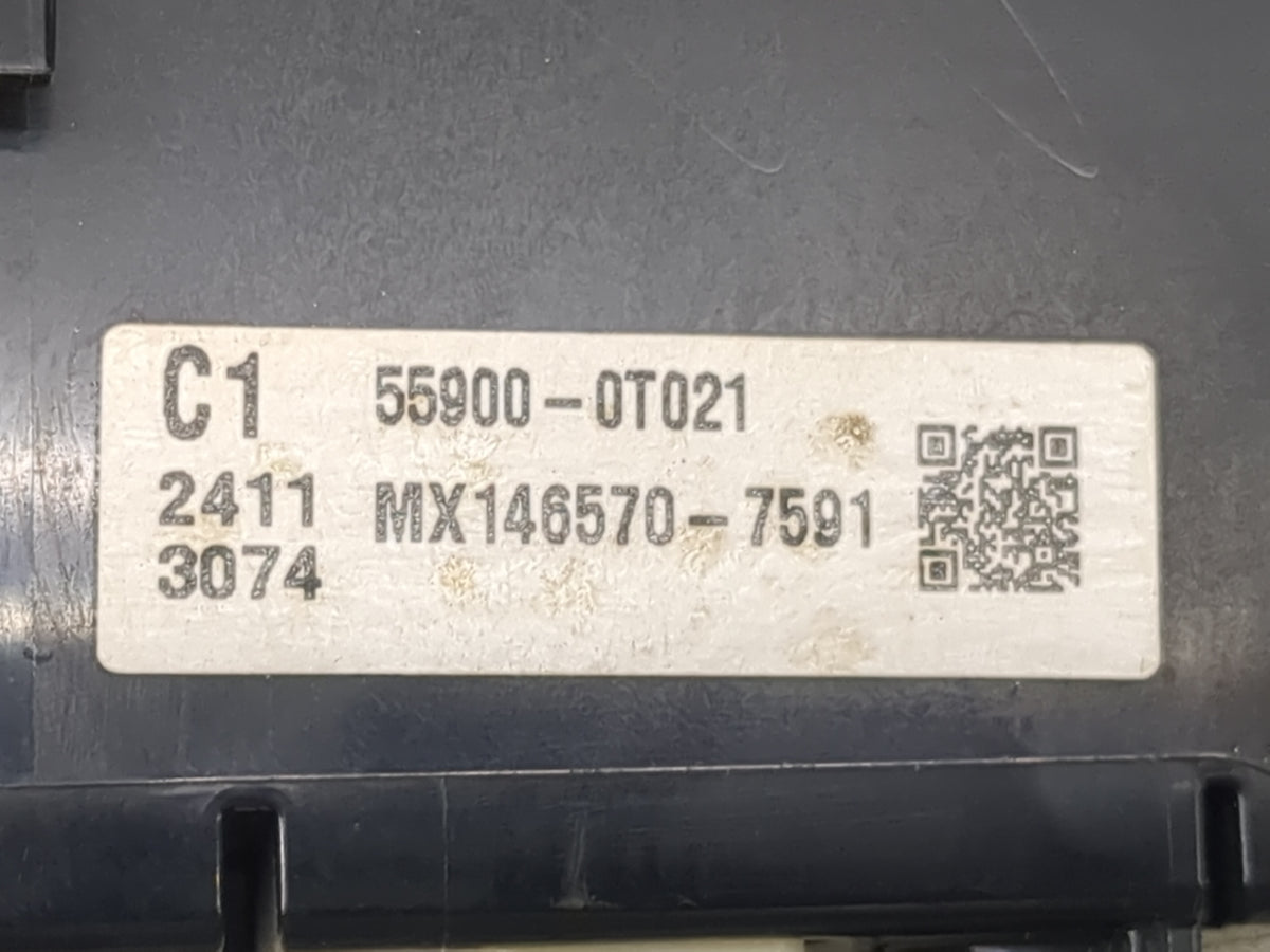 2009-2012 Toyota Venza Climate Control Module Temperature AC/Heater Replacement P/N:55900-0T021 MX146570-7591 Fits OEM Used