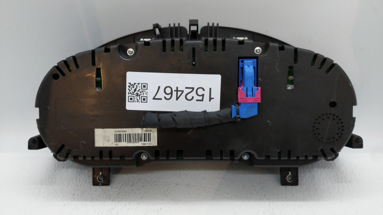 2010-2011 Volkswagen Cc Instrument Cluster Speedometer Gauges P/N:3C8920970MX 3C8920970M Fits Fits 2010 2011 OEM Used Auto P