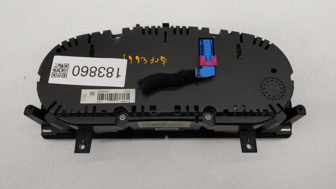 2010-2011 Volkswagen Cc Instrument Cluster Speedometer Gauges P/N:3C8920970MX 3C8920970M Fits Fits 2010 2011 OEM Used Auto P