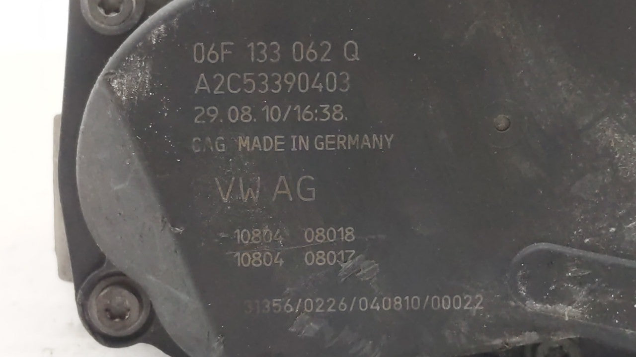 2009-2017 Volkswagen Cc Throttle Body P/N:E8-2103-0-09305-00485 06F 133 062 E Fits OEM Used Auto Parts - Oemusedautoparts1.c