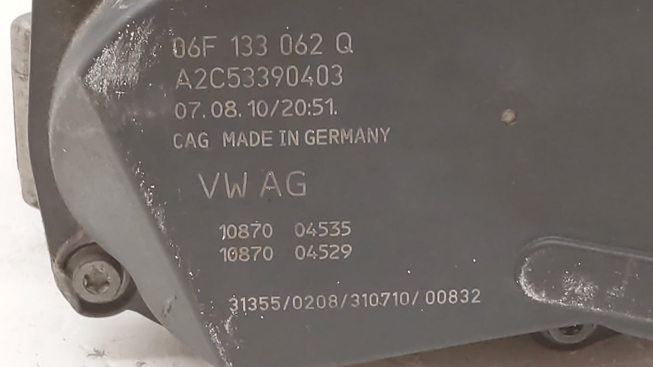 2009-2017 Volkswagen Cc Throttle Body P/N:E8-2103-0-09305-00485 06F 133 062 E Fits OEM Used Auto Parts - Oemusedautoparts1.c