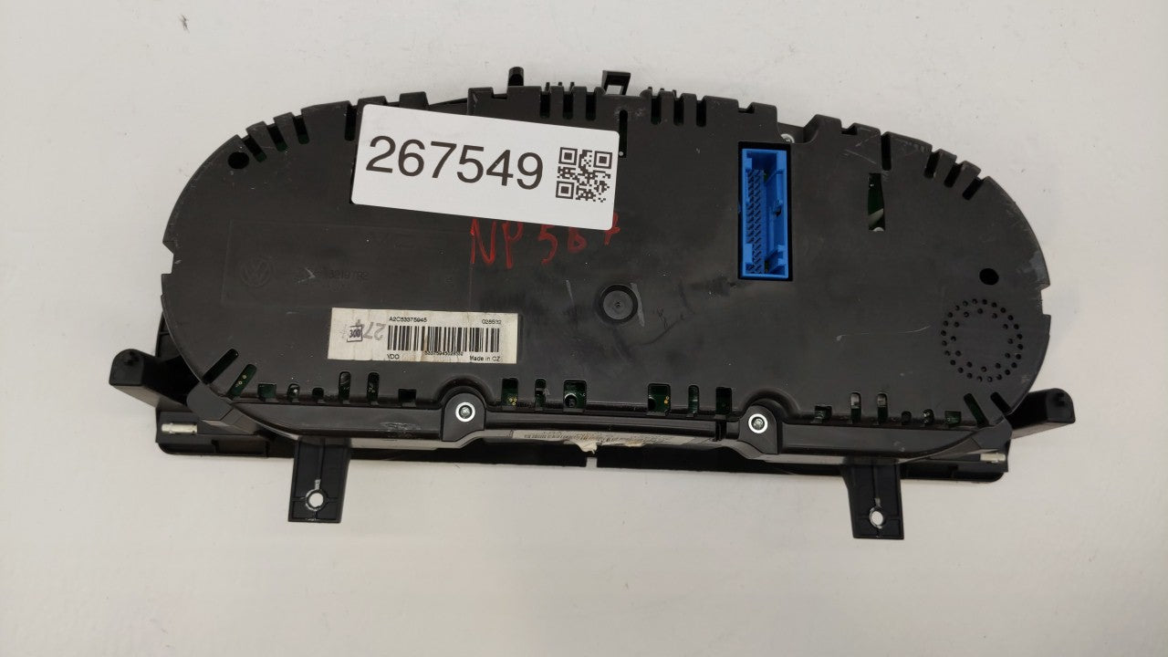 2010-2011 Volkswagen Cc Instrument Cluster Speedometer Gauges P/N:3C8 920 970 M 3C8920970M Fits Fits 2010 2011 OEM Used Auto
