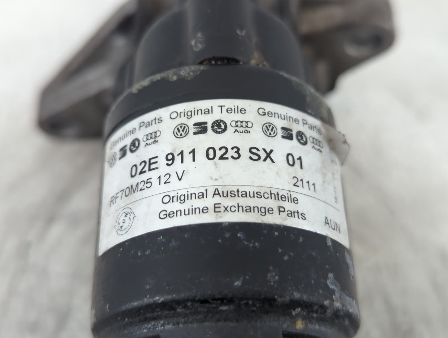 2009-2012 Volkswagen Cc Car Starter Motor Solenoid OEM P/N:02E 911 023 SX 01 Fits OEM Used Auto Parts - Oemusedautoparts1.co