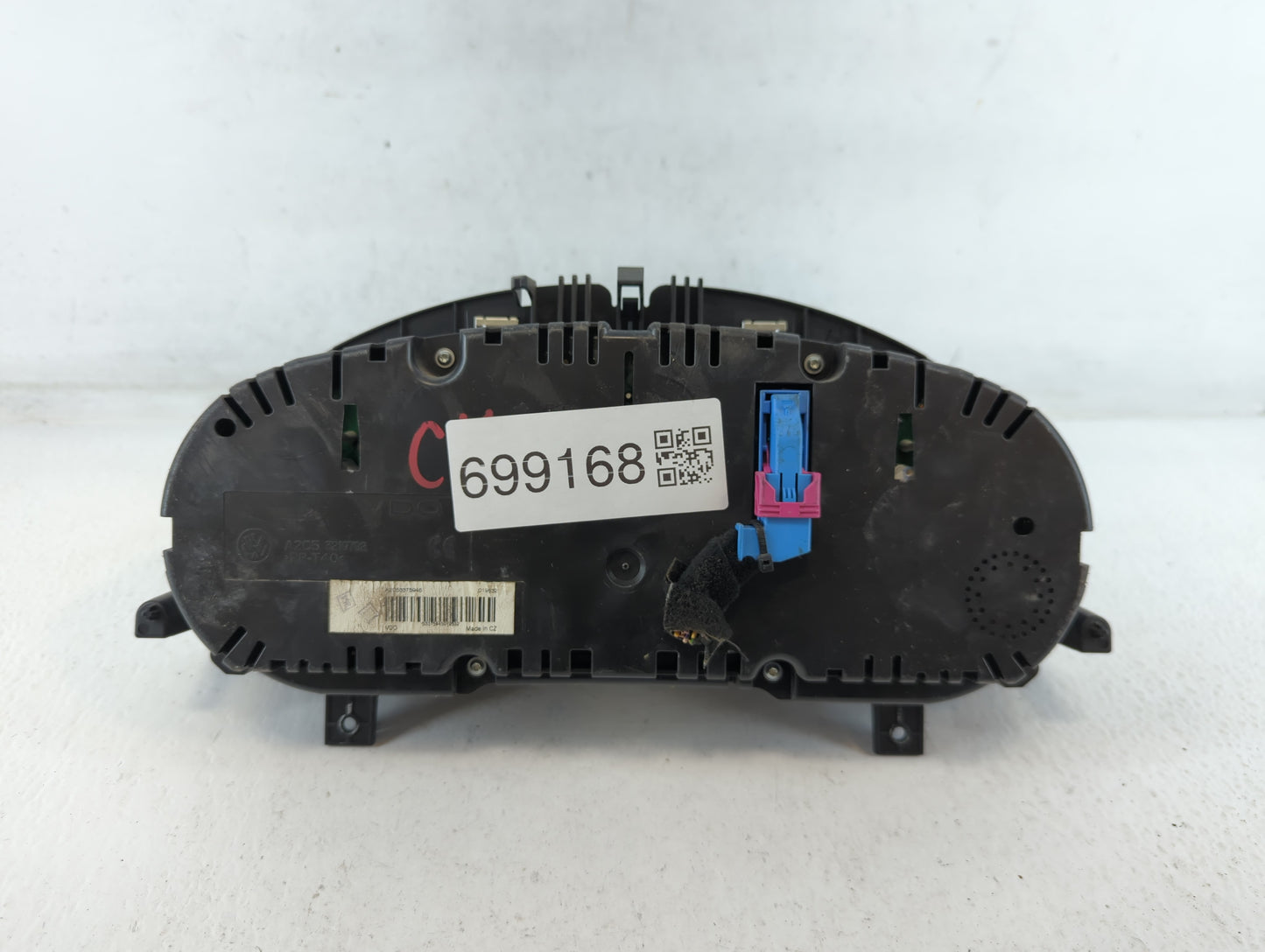 2010-2011 Volkswagen Cc Instrument Cluster Speedometer Gauges P/N:3C8920 970M Fits Fits 2010 2011 OEM Used Auto Parts - Oemu