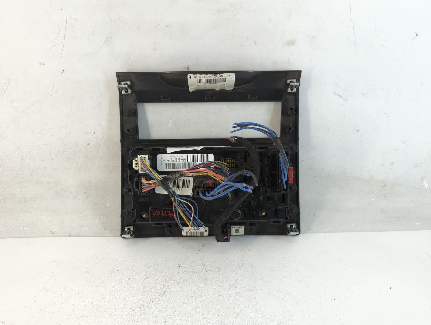 2009-2011 Volkswagen Routan Climate Control Module Temperature AC/Heater Replacement P/N:P55111869AH Fits Fits 2009 2010 201
