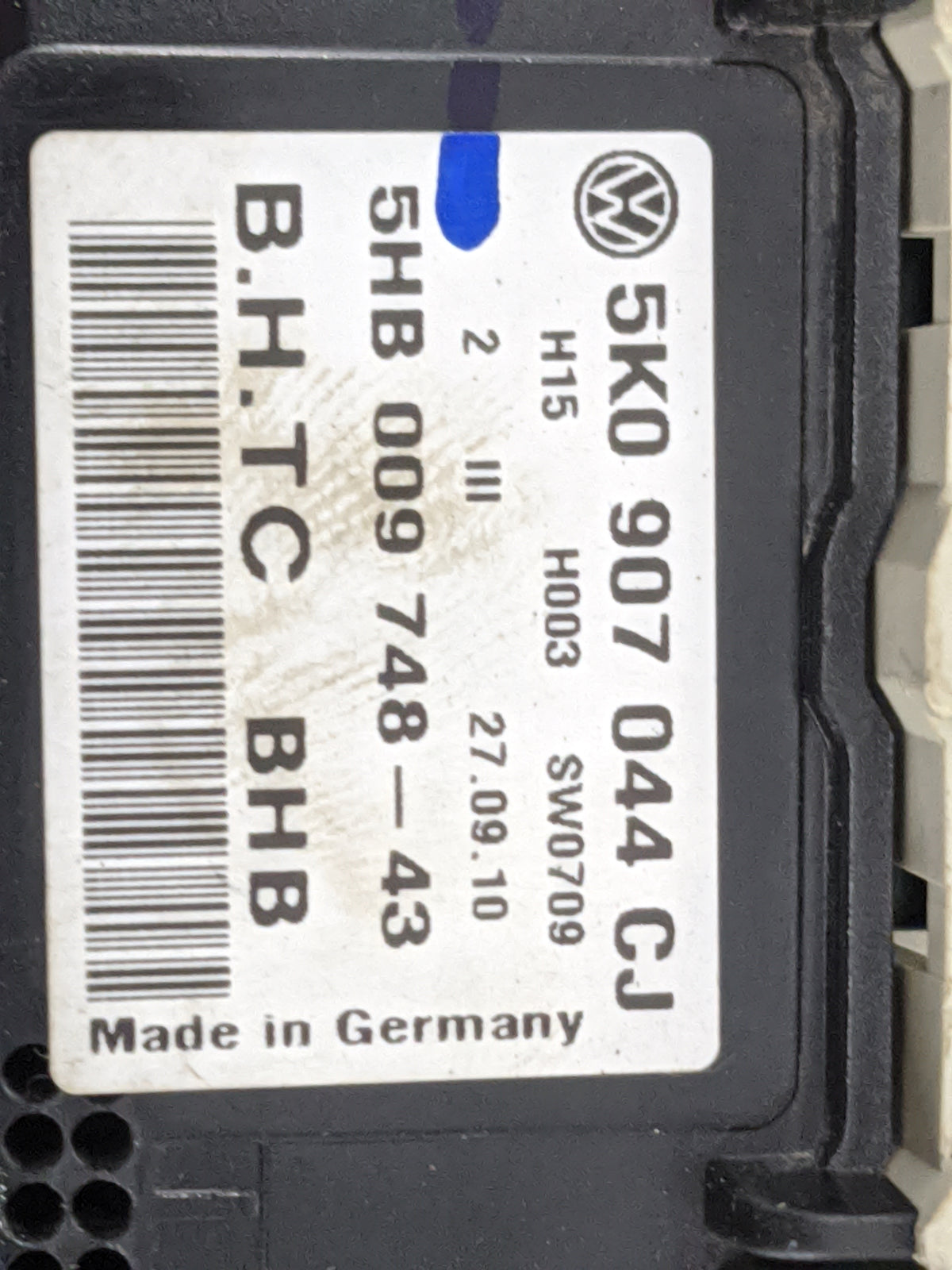 2010-2011 Volkswagen Tiguan Climate Control Module Temperature AC/Heater Replacement P/N:5K0907044CJ 5HB009748-43 Fits OEM U