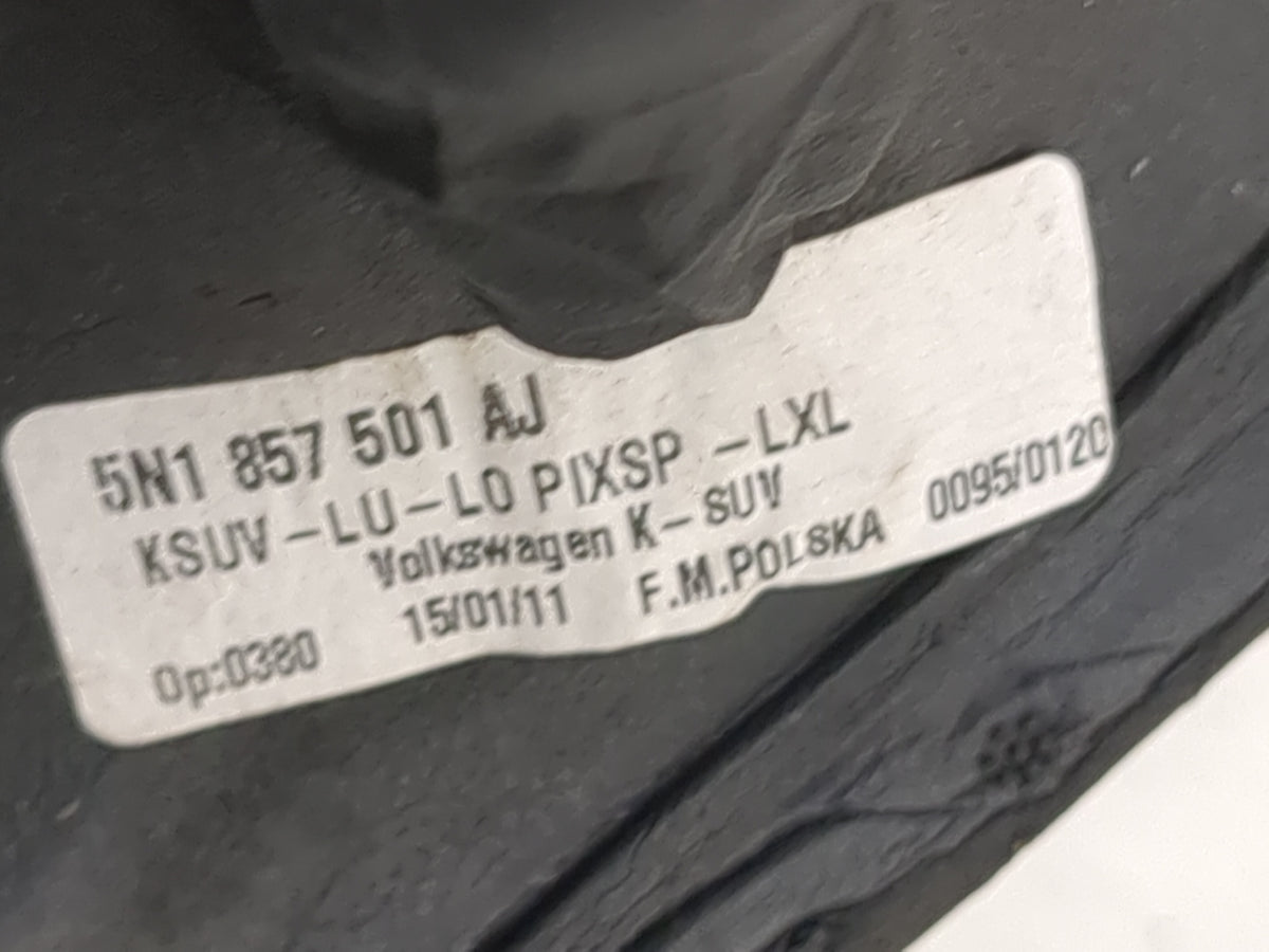 2009-2017 Volkswagen Tiguan Driver Side View Mirror - Left Door Mirror OEM Used - Oemusedautoparts1.com