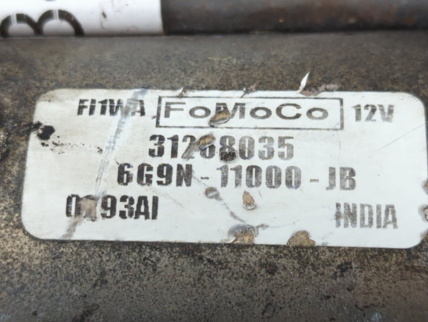 2007-2010 Volvo V70 Car Starter Motor Solenoid OEM P/N:6G9N-11000-JB Fits OEM Used Auto Parts - Oemusedautoparts1.com