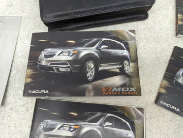 2012 Acura Mdx Owners Manual Book Guide OEM Used Auto Parts