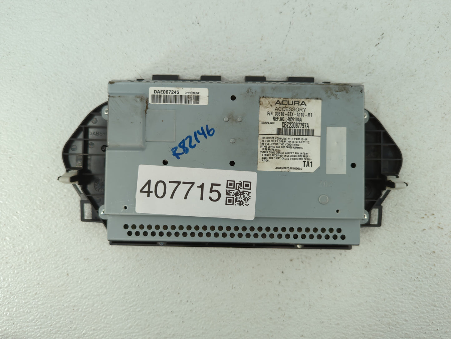 2010-2013 Acura Mdx Information Display Screen - Oemusedautoparts1.com