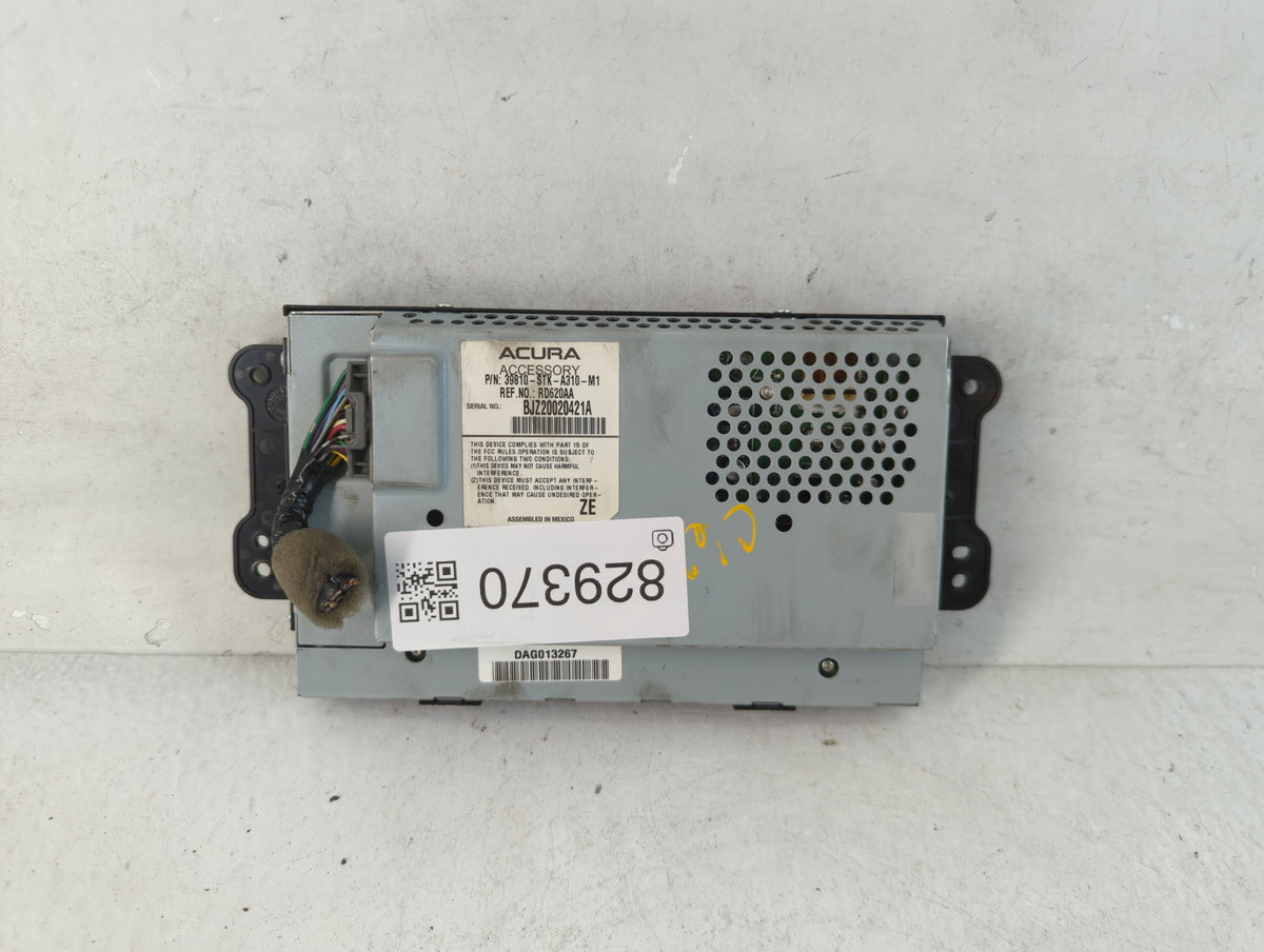 2010-2012 Acura Rdx Information Radio Display Screen - Oemusedautoparts1.com
