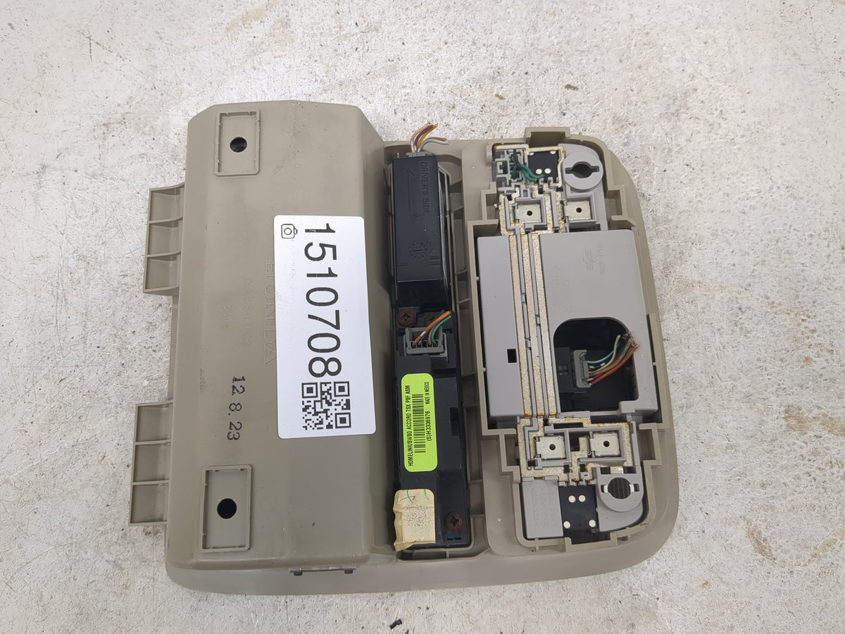 2009-2014 Acura Tsx Overhead Roof Console Tan - Oemusedautoparts1.com