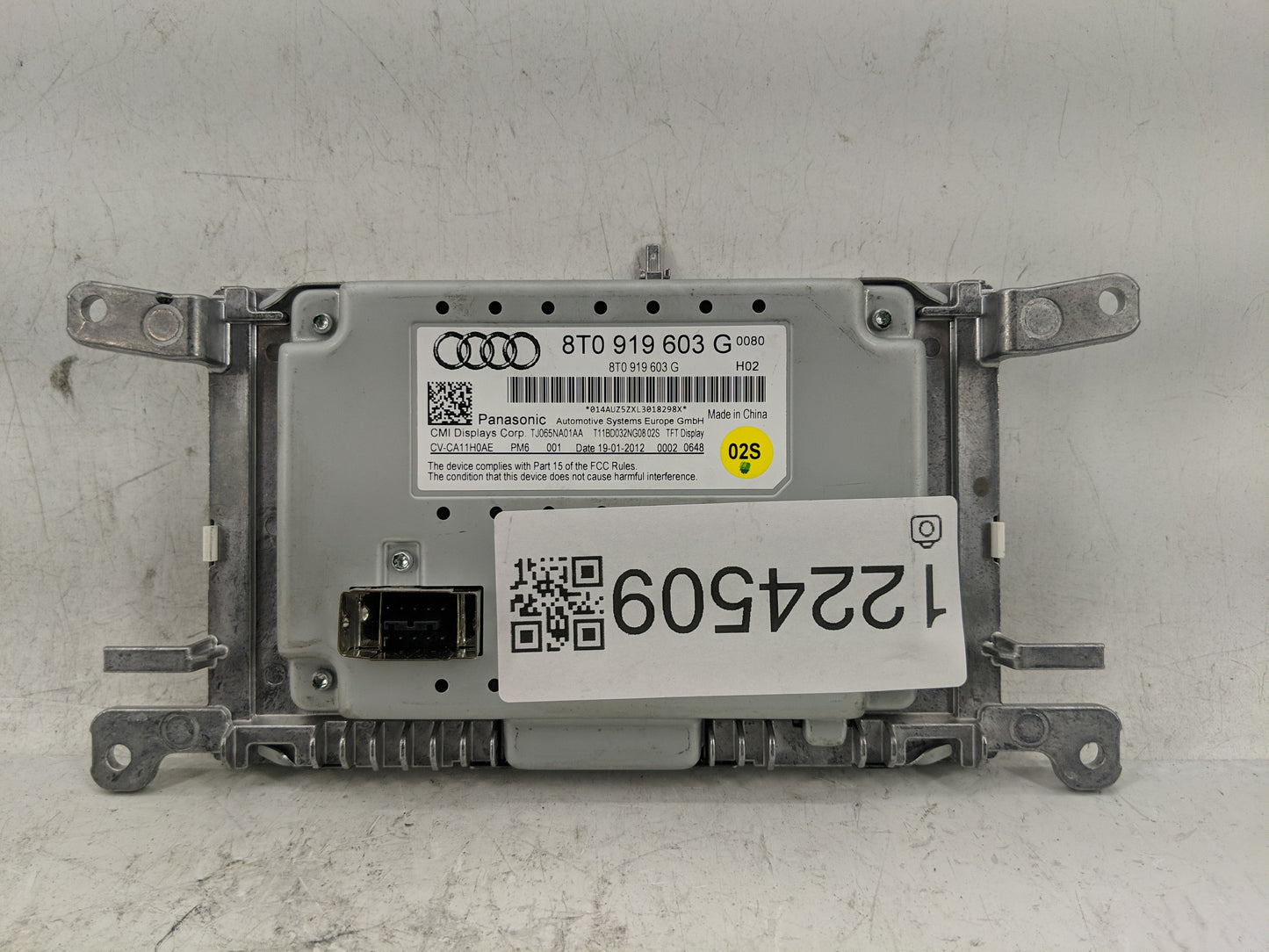 2009-2016 Audi A4 Information Display Screen - Oemusedautoparts1.com